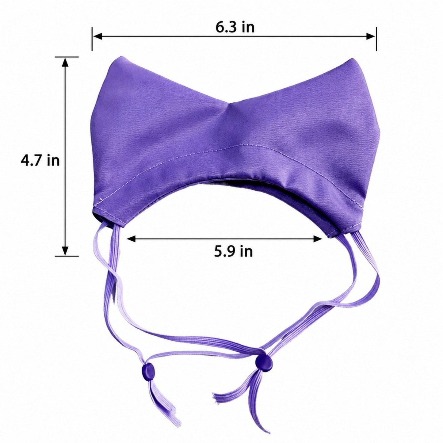 Cat Bathing Hood with Adjustable Drawstring Ear Cover