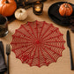 Halloween Spiderweb PVC Waterproof Non-Slip Placemat