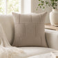 Textured Decorative Throw Pillow Cover Soft Accent Cushion Cover for Sofa Bed
