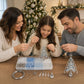 DIY Christmas Tree Beaded Ornament Decor