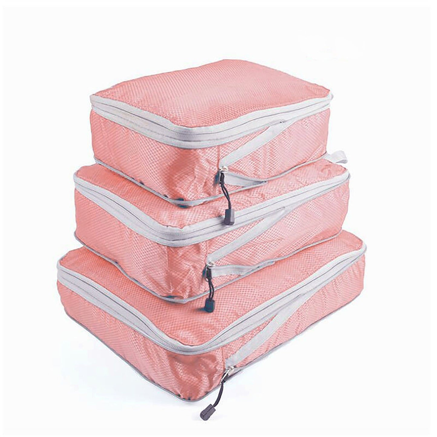 Lightweight Travel Packing Cubes Set with Zipper Closure Storage Bags Luggage Organizer Multi Size Set