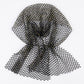 Rhinestone Mesh Head Wrap Sparkle Tie Back Hair Scarf