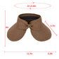 Women's Wide Brim Visor Hat with Bow Detail Adjustable Velcro Closure for Beach or Outdoor Protection