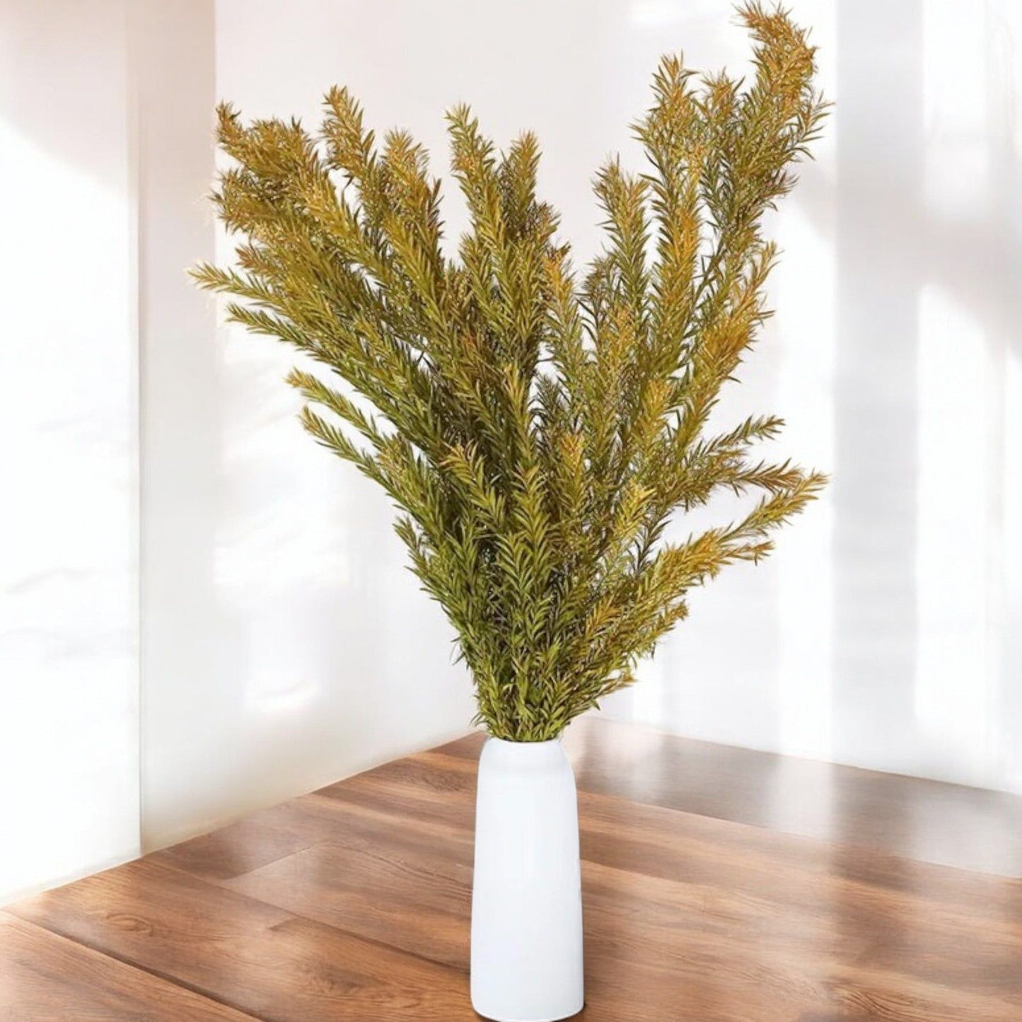 Dried Flowers Rosemary Branch Arrangement for Home Decor, 29.5 Inches