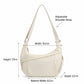 Nylon Crossbody Bag with Adjustable Strap Lightweight Shoulder Sling Bag with Zip Pockets