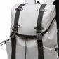 Large Flap Backpack with Drawstring Closure Buckle Straps Side Pockets and Padded Shoulder Straps