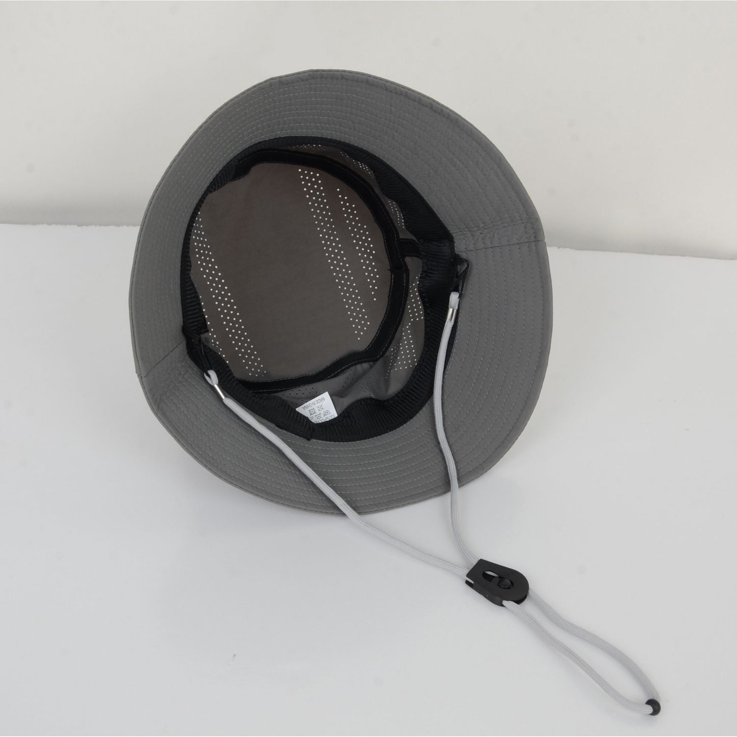 Lightweight Packable Bucket Hat with Ventilated Crown Chin Strap and Adjustable Fit for Travel Hiking and Outdoor Use