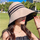 Women's Foldable Wide - Brim Sun Visor Hat