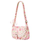 Vintage Lace Crossbody Bag for Women, Adjustable Shoulder Purse with Buckle Flap