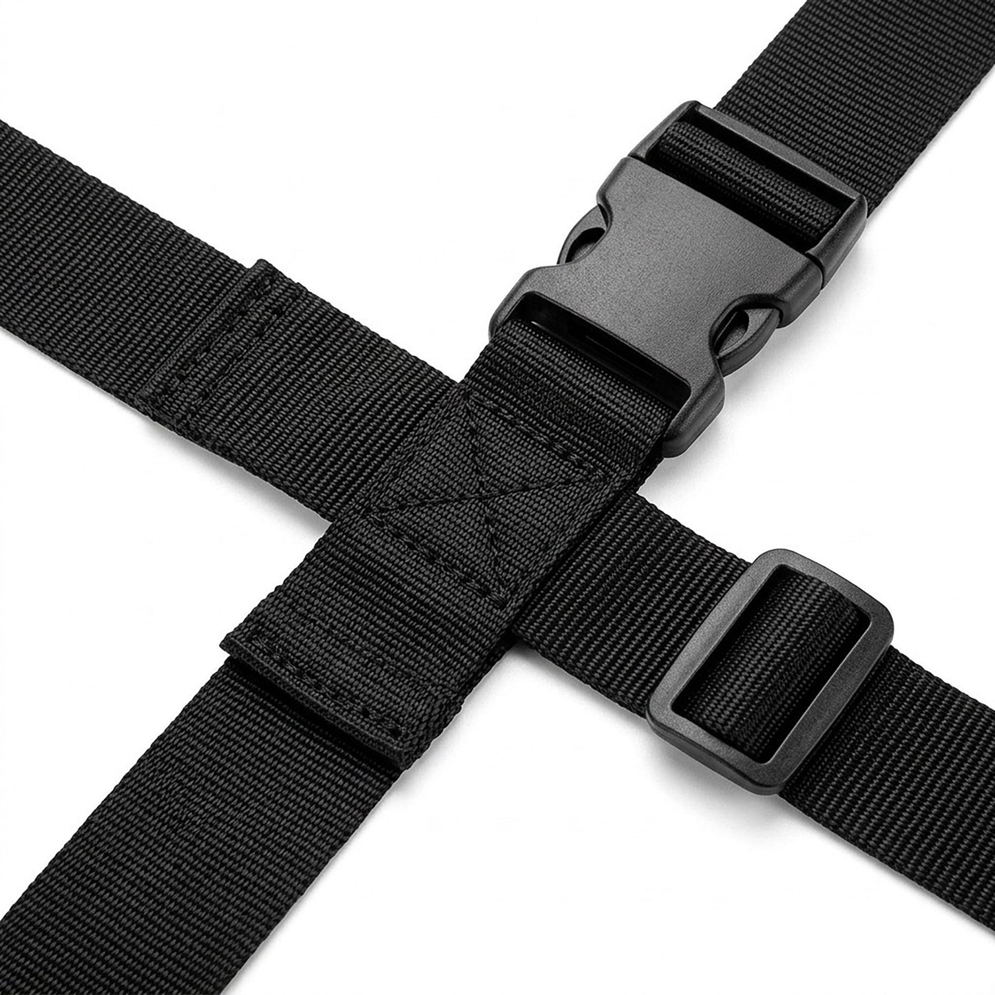 2 Pack Adjustable Cross Luggage Straps with Buckles