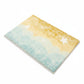 Tufted Floor Mat with Ocean Wave and Cloud Design Non Slip Backing Soft Plush Decorative Indoor Rug