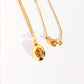 Women's Zirconia Pendant Necklace
