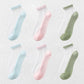 Chic Summer Thin Ankle Socks Soft for Casual 6Pk