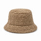 Textured Bucket Hat with Soft Polyester Fabric and Lined Interior