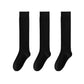 3-Pack Ribbed Knee High Compression Socks Seamless Toe Slim Fit Design