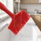 3-Piece Silicone Scraper Set with Handles, Durable and Flexible Kitchen Tools for Cooking and Baking