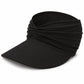 Pleated Visor - Lightweight Sport Sun Hat for Beach and Tennis