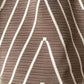 Geometric Stripe Knit Tote Bag with Long Shoulder Straps