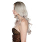 Long Wavy Wig for Women with Lace Hairline Heat Resistant Synthetic Wig for Daily and Party Use