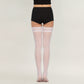 2pcs Women's Sheer Thigh High Stockings with Decorative Lace Top Detail and Soft Stretch Fit for Elegant Feminine Legwear Styling