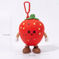 2-Piece Womens Pouch Bag Charm with Hanging Clip and Zipper Closure