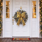 5pc Shimmering Christmas Bow Hanging Ornaments