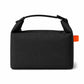 Insulated Roll Top Lunch Bag with Buckle Handle and Leak-Resistant Lining
