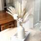 Cotton and Pampas Grass Dried Floral Arrangement