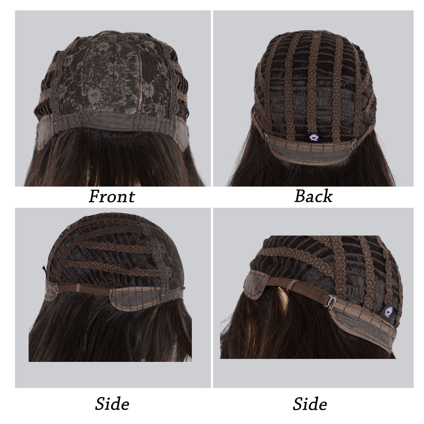 Women's Long Wavy Wig with Bangs