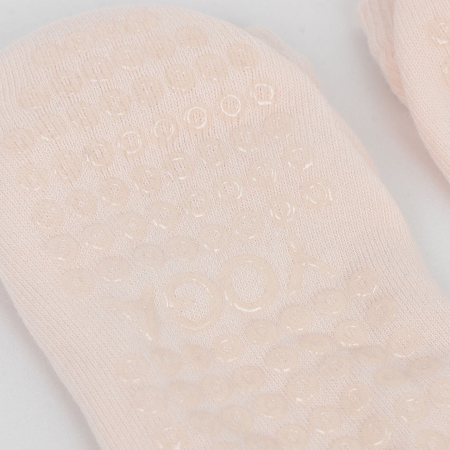 Open Toe Yoga Socks with Anti-Slip Grip Sole Breathable Fabric for Barre and Pilates 2-Pack