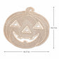 Halloween Pumpkin Cutout PVC Waterproof Non-Slip Placemat
