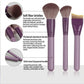 12 Piece Makeup Brush Set with Soft Synthetic Bristles for Face Eye Blending Contour Powder Foundation