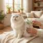 Pet Slicker Brush for Dogs and Cats with Comfortable Handle and Metal Bristles Grooming Tool