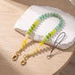 Beaded Phone Wrist Strap with Detachable Clasps
