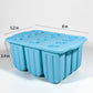12-Cavity Popsicle Mold - Homemade Ice Pop Maker with Lid