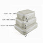 Lightweight Travel Packing Cubes Set with Zipper Closure Storage Bags Luggage Organizer Multi Size Set