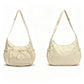 Lightweight Hobo Shoulder Bag with Adjustable Strap and Multiple Pockets