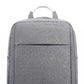 Modern Business Laptop Backpack - Sleek Commuter Daypack with Metallic Handle for Office, School, and Travel