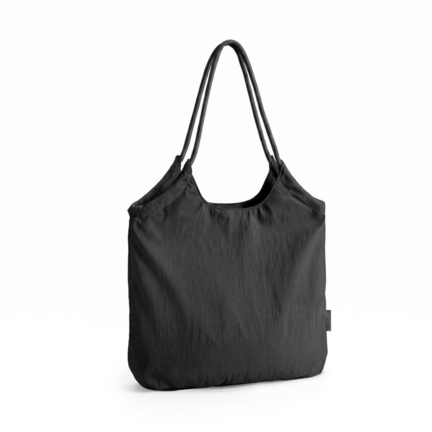 Soft Lightweight Shoulder Tote Bag with Double Rope Shoulder Straps and Roomy Open-Top Design 16.1x13x3.5in
