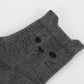 Cat Face Grip Socks with Paw Print Anti-Slip Sole Soft Knit Ankle Socks for Home or Yoga 3-Pack