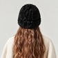 Fuzzy Knit Beanie Hat Soft Plush Cuffed Winter Cold Weather Cap
