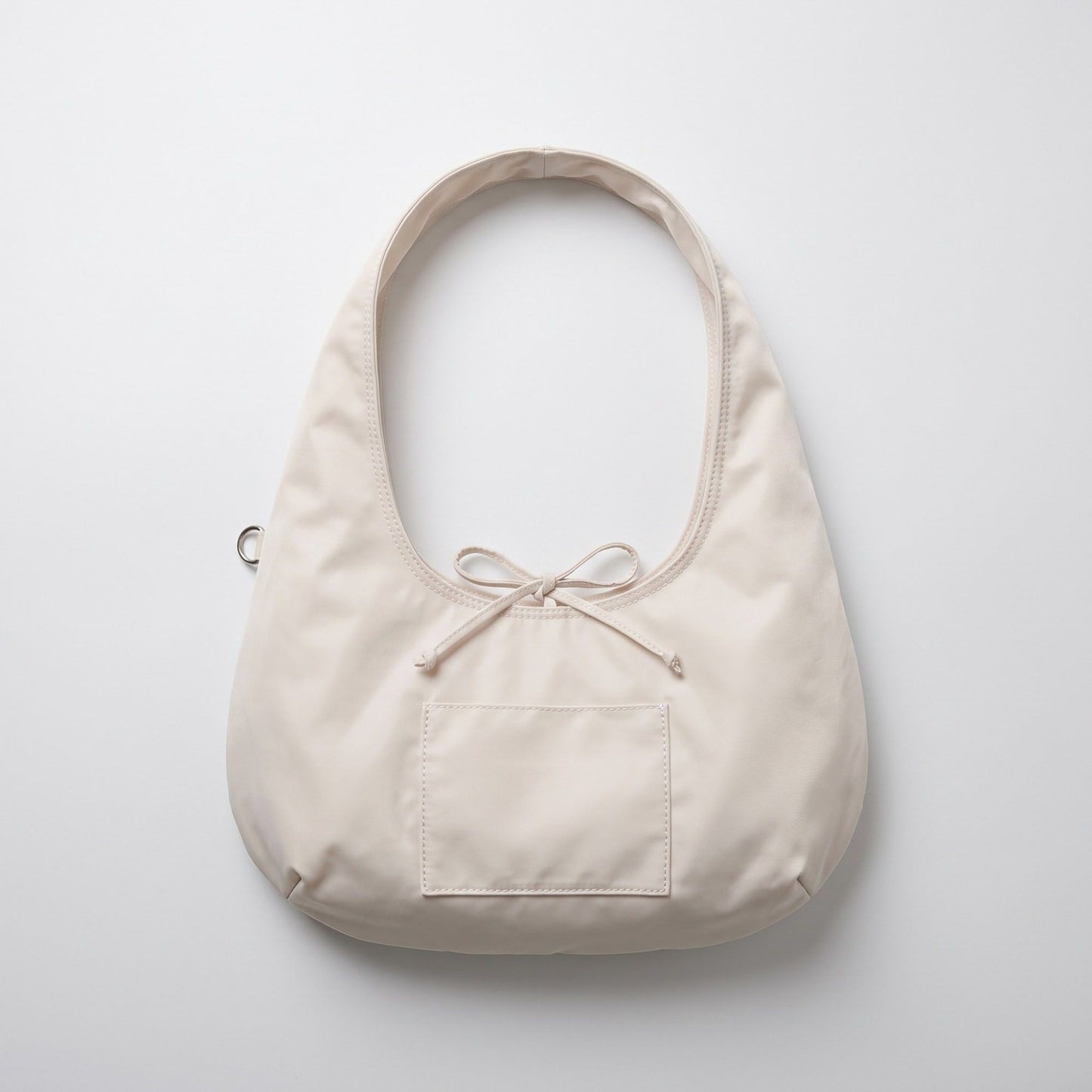 Hobo Tote Bag with Wide Shoulder Strap and Exterior Pocket 13.8x7.8x2.5in