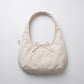 Hobo Tote Bag with Wide Shoulder Strap and Exterior Pocket 13.8x7.8x2.5in