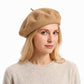 Wool Beret Hat Classic French Painter Cap Soft Felt Everyday Style