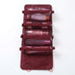 Hanging Travel Toiletry Bag with Clear Zipper Compartments and Roll-Up Organizer Design