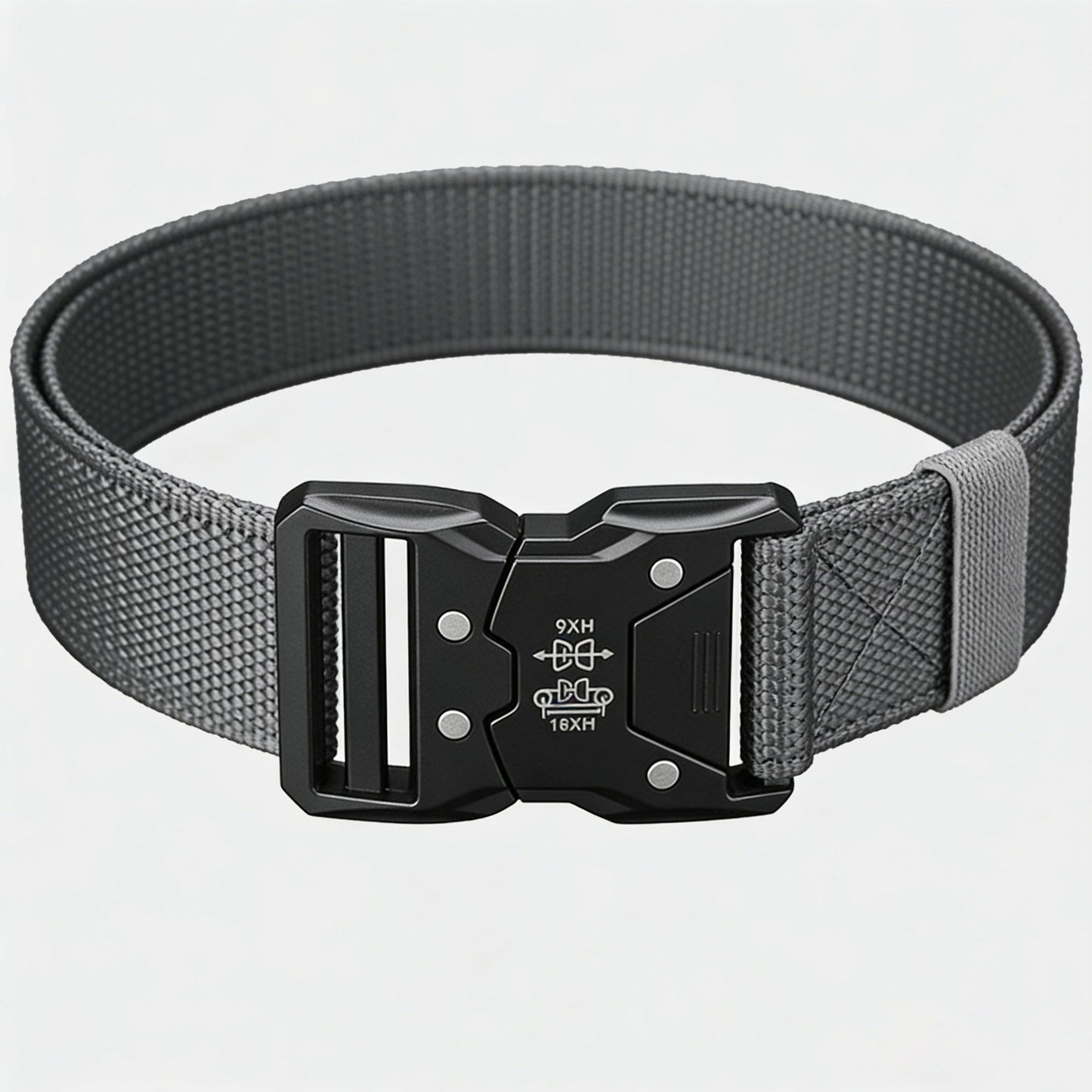 Tactical Nylon Belt - Heavy-Duty Quick-Release Buckle Belt for Outdoor, Casual & Everyday Wear