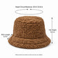 Textured Bucket Hat with Soft Polyester Fabric and Lined Interior