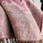 Paisley Pashmina Scarf with Fringe Trim 75*27.5 Inches
