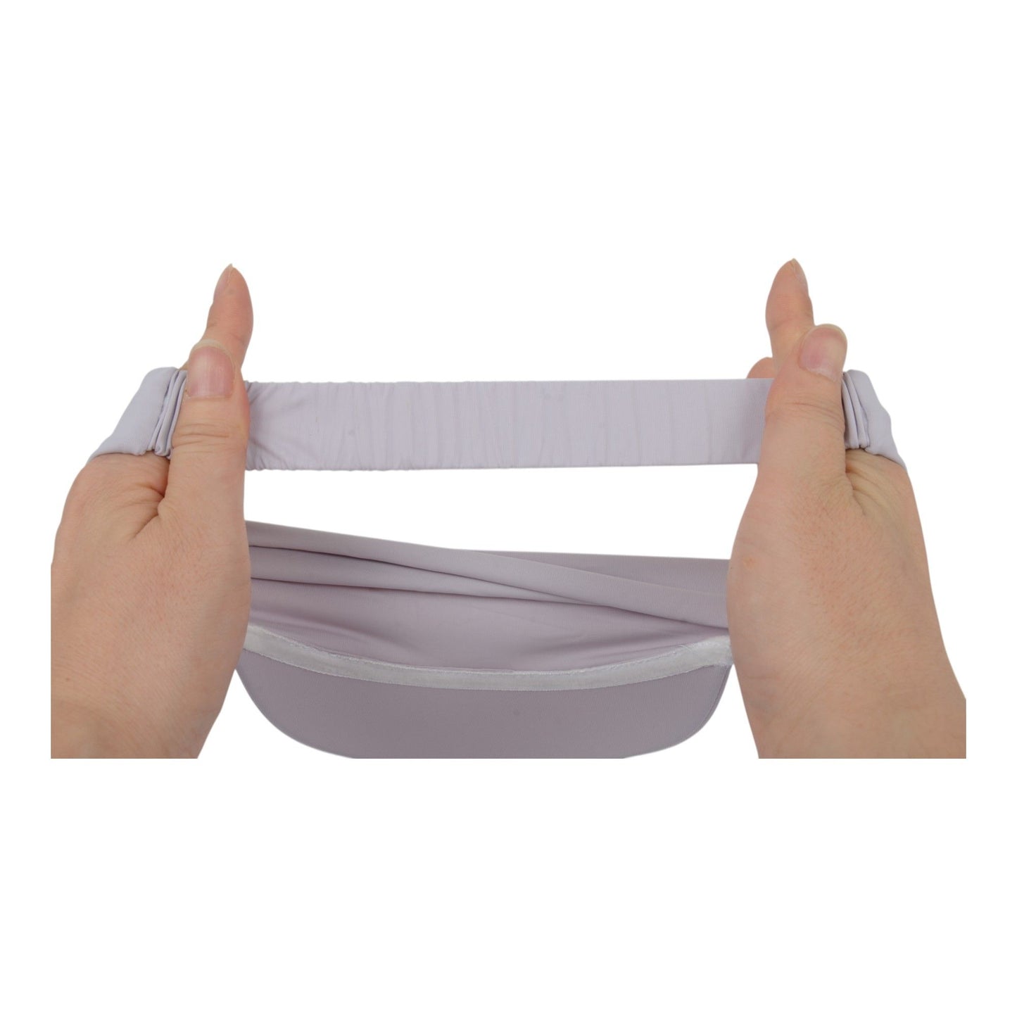 Stretchy UV Protection Sports Visor Hat Lightweight Rainbow Stripe Design for Hiking Beach Running Outdoor Travel