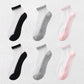 Chic Summer Thin Ankle Socks Soft for Casual 6Pk